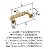 Amerock Cowrie Pull for Cabinets, Drawers, and Furniture - 3 of 4