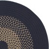 Colonial Mills Winterhold Round Area Rug - Navy 4X4 - 2 of 4