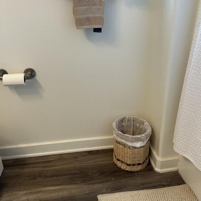 Light Weave Wastebasket Natural - Threshold™ : Target