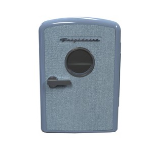 Frigidaire 9 Can Denim Retro Beverage Portable Mini Refrigerator - 1 of 4