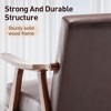 CAVINAS Modern Accent Chair, Living Room Chair with Extra-Thick Backrest, Wingback Chair for Bedroom, Living Room, Lounge Chair Indoor - 3 of 4