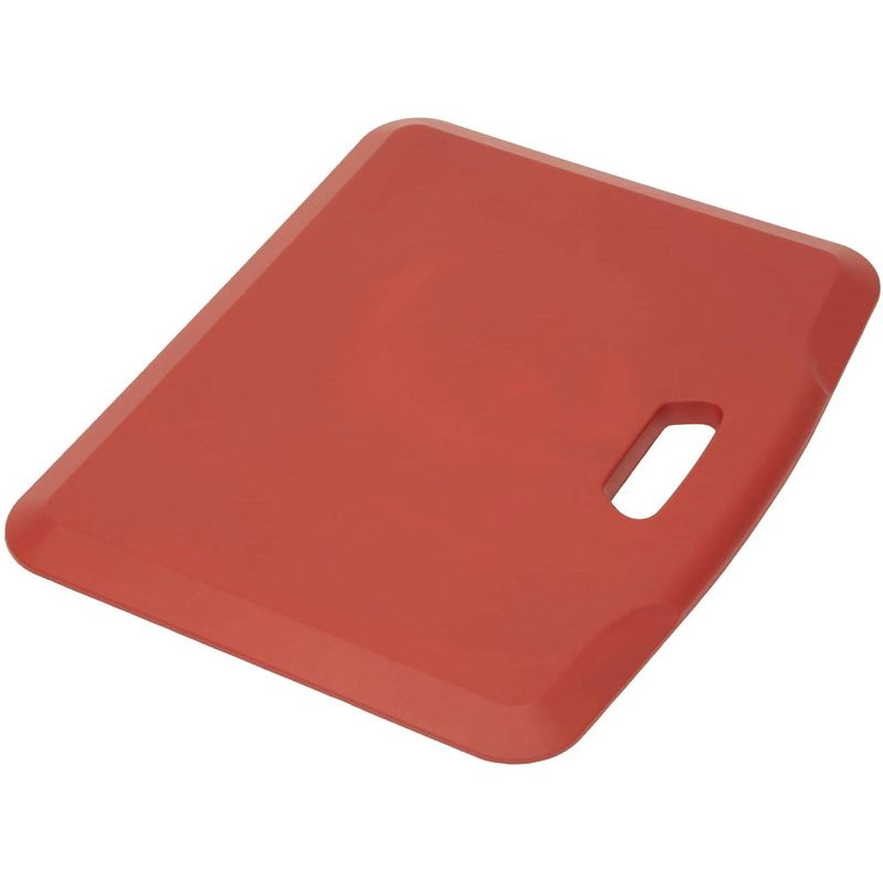 Mount-It! Standing Desk Floor Mat, Red Standing Comfort Mat for Standing Desk, Home, Office, Kitchen, Garage - Red, 1 of 10