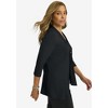 Jessica London Women's Plus Size Stretch Ring Detail Tunic - 4 of 4