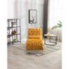 Leisure Concubine Sofa with Solid Acrylic Legs for Living Room or Bedroom - 3 of 4