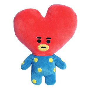 Aurora Medium TATA BT21 Lovable Stuffed Doll Red 12" - 1 of 4