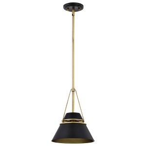 Nuvo Lighting Adina 1 - Light Pendant in  Matte Black - 1 of 4