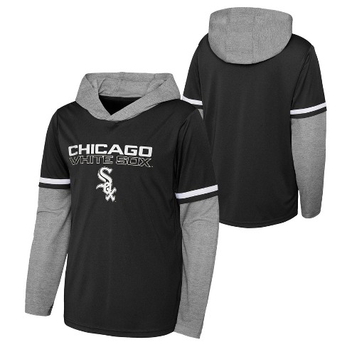 Mlb Chicago White Sox Boys' White Pinstripe Pullover Jersey : Target