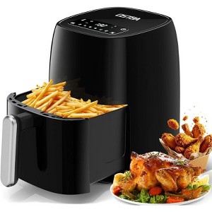 OSTBA Air Fryer with 3D Rapid Air Circulation, Digital Touch Screen, Adjustable Temp & Time, Dishwasher Safe, Oil-Free Healthy Cooking, 4.5 QT - 1 of 4