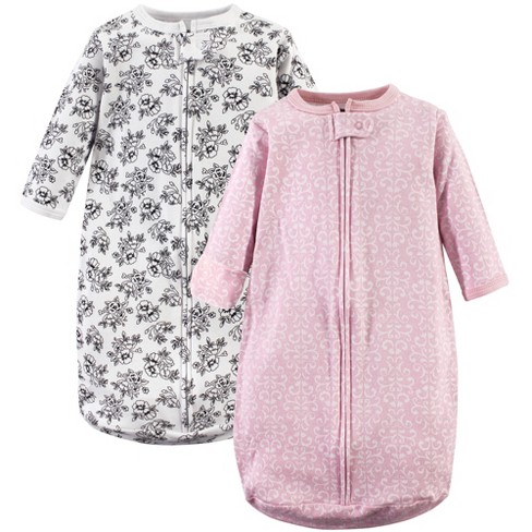 Hudson Baby Infant Girl Cotton Long Sleeve Wearable Sleeping Bag Sack Blanket Toile 0 3 Months