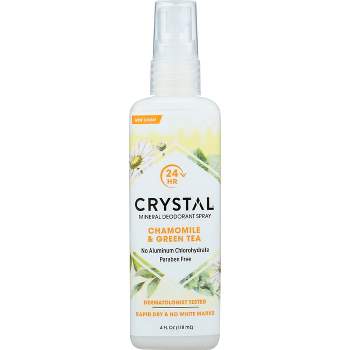 Crystal Mineral Deodorant Spray Chamomile & Green Tea