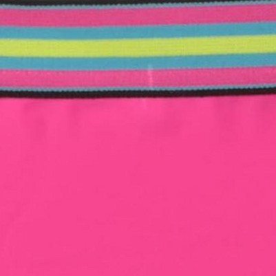 fuchsia with neon trim