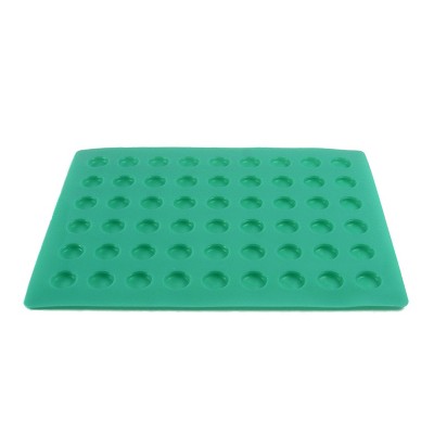O'Creme Silicone Truffle Mold, Medallion, 54 Cavities