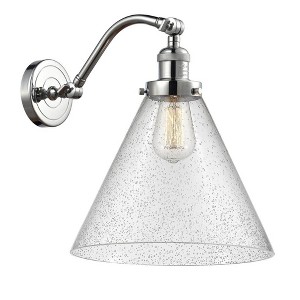 Cone - 1 Light Wall Sconce In Industrial Style-14 Inches Tall and 12 Inches Wide - 1 of 1