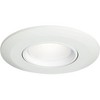 Tesler 5"/6" White Gimbal Retrofit LED Downlights 2-Pack - 2 of 4