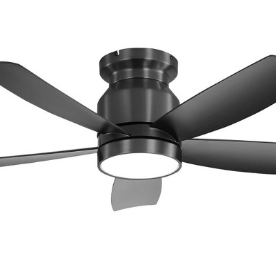 Sofucor Flush Mount Ceiling Fans with Light & Remote 42 Inch Low Profile Ceiling Fan Reversible DC 3CCT Dimmable for Bedroom Living Room Outdoor Patio