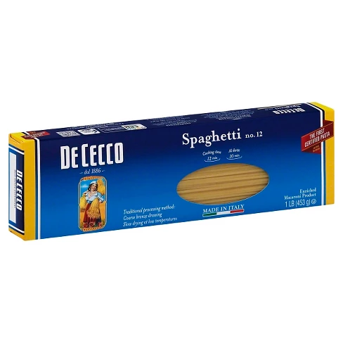 De Cecco Spaghetti Pasta - 16oz - image 1 of 1