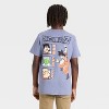 Boys' Dragon Ball-Z Front and Back Short Sleeve Graphic T-Shirt Blue - 3 of 4