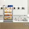 Winado 18 in. 4-Tier 800W 110V Hot Food Warmer Display Case Countertop - 2 of 4