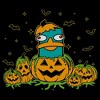 Boys Phineas and Ferb Perry the Platypus Pumpkin Green Goo T Shirt - 2 of 4