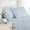 Southshore Fine Living 100% Long Staple Cotton 300 Thread-Count Percale Extra-Deep Pocket Sheet Set - image 3 of 4