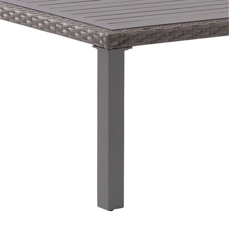 Abbyson Living Newport Outdoor Coffee Table Gray, 4 of 7