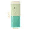 Unique Bargains Large Capacity Toothbrush Case with Cup Traveling Toothbrush Holders PP PE 7.87"x3.07"x2.28" 1 Pcs - 4 of 4