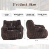 Soft Fluffy Corduroy Fabric Bean Bag Chair,Modern Bean Bag Chair,Bean Bag Chair For Bedroom-Cuddlewood - 4 of 4