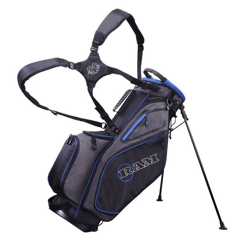 Ram Golf Premium Tour Golf Stand/Carry Bag, 2 of 6