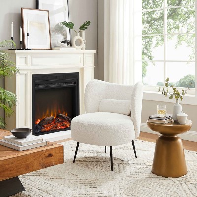 MINIMORE Modern Style 24" W Bibbi Barrel Chair