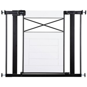 Safety 1st Easy Install Modern Farmhouse Baby Gate - White - 1 of 4