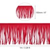 Unique Bargains PU Leather Suede Sewing Tassel Fringe Trim 1 Yard - 2 of 4