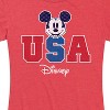 Women's - Disney - Americana Short Sleeve Graphic T-Shirt - 2 of 4