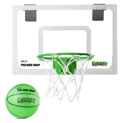 Trampoline basketball outlet hoop target