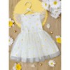 Spring Blooms Daisy Tulle Dress Mia Belle Girls - 4 of 4