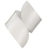 Silver Spoons Elegant Twist Napkin Rings Set of 6, Glitz Design Napkin Holders for Table Setting - 3 of 3