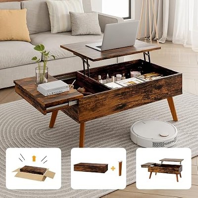 Bidiso Lift Top Coffee Table