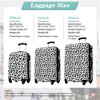 BEAFUP Set of 3 Hardshell Luggage Spinner Suitcase with TSA Lock Lightweight-20"+24"+28" Luggages - 3 of 4