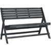 Luca Folding Bench - Outdoor - Safavieh - image 3 of 4