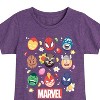Girls' - Marvel - Easter Egg Group Fitted Short Sleeve Graphic T-Shirt - 2 of 4