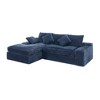 98'' Cloud L-Shaped Modular Sectional Sofa with Deep Seat and Convertible Sponge Cushions - 4 of 4