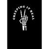 Boy's CHIN UP Halloween Creepin' Real Skeleton T-Shirt - 2 of 4