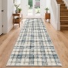 Non-Slip Machine Washable Runner Rugs Low Pile Area Rugs Non-Shedding Foldable Floor Mats for Hallway, Bathroom Kitchen - 2 of 4