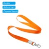Unique Bargains Width Flat Neck Lanyards with Swivel Hook Clip for Name Tag Badges 5 Pcs - 3 of 4