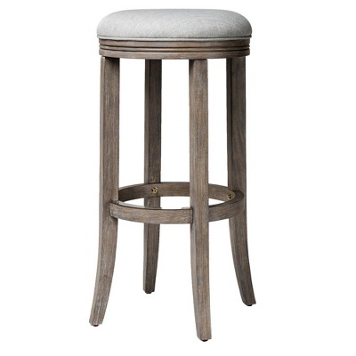 Maven Lane Eva Round Backless Swivel Kitchen Stool