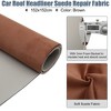 Unique Bargains Car Interior Foam Backed Broken Faded Repair Headliner Suede 1 Pc - 2 of 4
