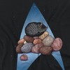 Women's Star Trek Cats Five Year Nap Loose T-Shirt Black - 2 of 4