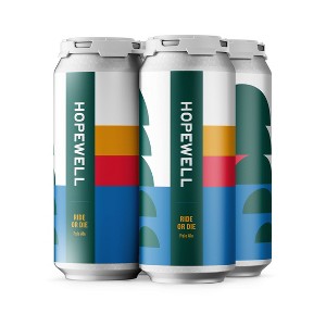 Hopewell Ride or Die Pale Ale - 4pk/16 fl oz Cans - 1 of 4