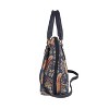 Signare USA Forest Life Blue Squirrel Top Handle Handbag - 4 of 4
