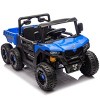 TopComfy Baby Walkers Kids Ride Kids Gift Kids Toy Six Wheel Dump Truck Four Wheel Drive Six Wheel Suspension for Kids , Blue, 46.46"*21.65"*12.99" - 2 of 4