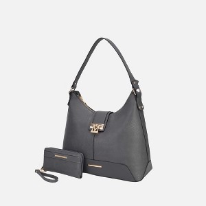 MKF Collection Graciela vegan Leather Women's Hobo Bag and Wallet by Mia K - 1 of 4
